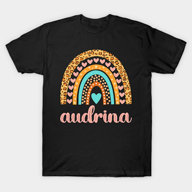 Audrina Name Audrina Birthday T-Shirt by CreativeShirt